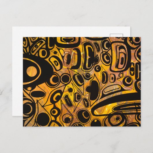 Ogen & ogen & ogen & ogen & ogen & ogen briefkaart (Voorkant / Achterkant)