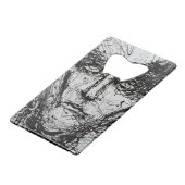 Ogen op fles 3 Opener! Kredietkaart Flessenopener (Achterkant Gekanteld)