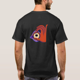 ogen open in de rug t-shirt