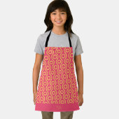 Ogen Perzik Geel Minimal Patroon Schort (Insitu)