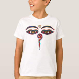 Ogen van boeddha / augen der Weisheit T-shirt