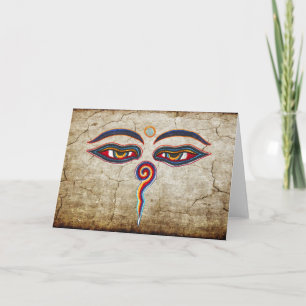 Ogen van Boedha/Augen der Weisheit Kaart