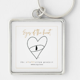 Ogen van de sleutelhanger van het hart