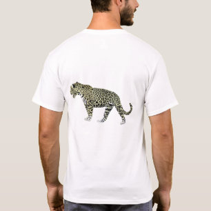 “Ogen van de Wildernis: Luipaard in Aquarel” T-shirt