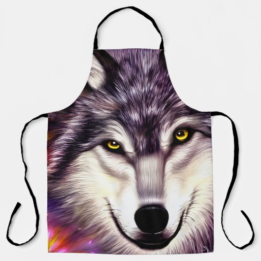 Ogen van de Wolf Schort (Voorkant)