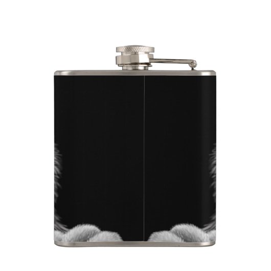 Ogen van het Beest Heupfles (Achterkant)