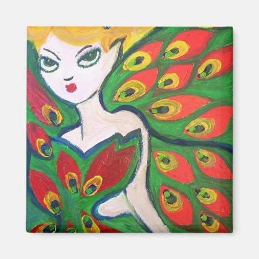 ogen van het bos magneet (Voorkant)