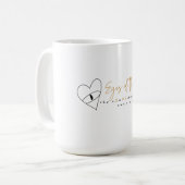 Ogen van het hart mokken (Voorkant links)