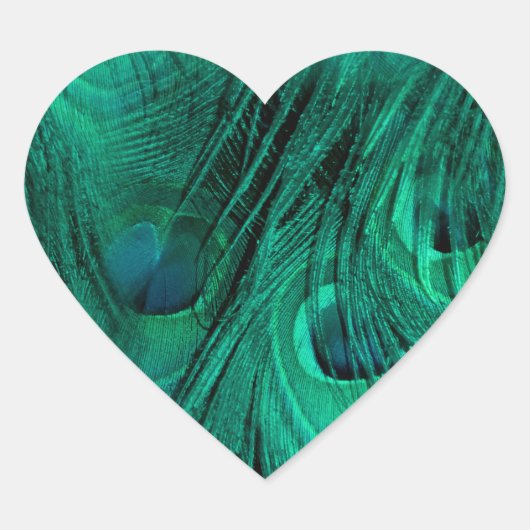 Ogen van Natuur Hart Sticker (Voorkant)