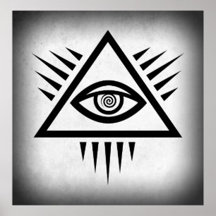 OGEN VAN PROVIDENCE ANCIENTE SYMBOOL POSTER