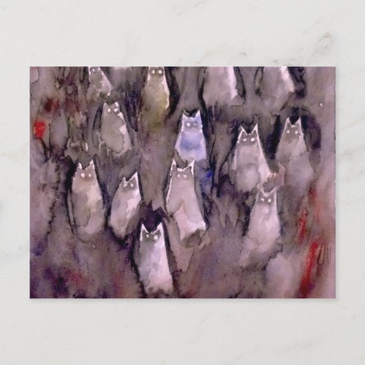 OGEN ZIJN WATCHEN-2 BRIEFKAART (Voorkant)