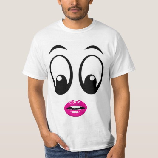 Ogen zonder gezicht t-shirt (Voorkant)