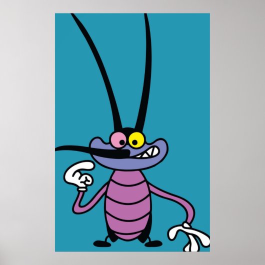 Oggy en de kakkerlakken xilam poster (Voorkant)