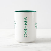 Oghma Creative Media Tweekleurige Koffiemok (Center)