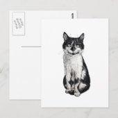 Ogie de kat briefkaart (Voorkant / Achterkant)