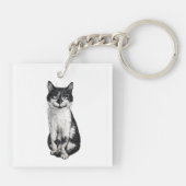 Ogie de kat sleutelhanger (Achterkant)