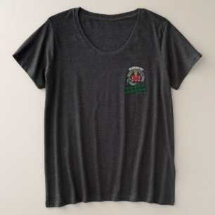 Ogilvie/Ogilvy Clan Badge Women's Pocket Grote Maat T-shirt