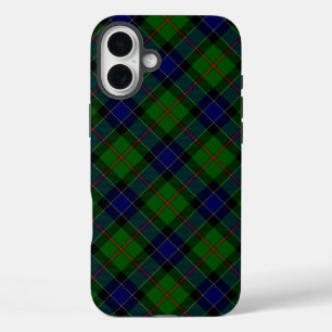 Ogilvie tartan blue green plaid iPhone 16 plus hoesje