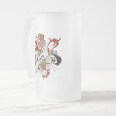 Ogilvie Tartan Lion Matglas Bierpul (Voorkant links)