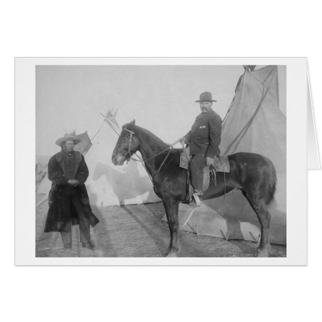 Oglala Chief "Rocky Beer" met White (Voorkant Horizontaal)