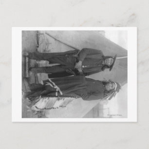 Oglala Chiefs "Red Cloud" en "American Horse" Briefkaart