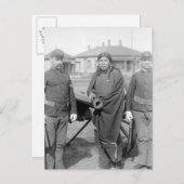 Oglala Indian Plenty Horses Briefkaart (Voorkant / Achterkant)