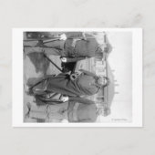 Oglala Indian Plenty Horses met 2 witte soldaat Briefkaart (Voorkant)