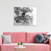 Oglala Indian Plenty Horses met 2 witte soldaat Canvas Afdruk (Insitu (Woonkamer))