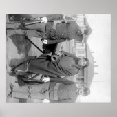 Oglala Indian Plenty Horses met 2 witte soldaat Poster (Voorkant)