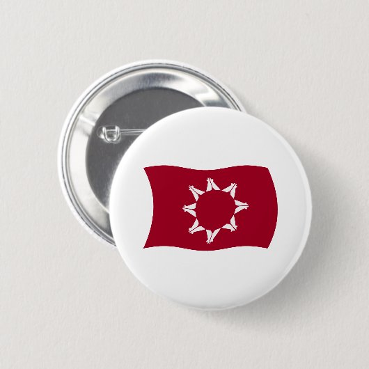 Oglala Lakota Flag Button (Voorkant /achterkant)