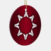 Oglala Lakota Flag Keramisch Ornament (Rechts)