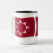 Oglala Lakota Flag Mok (Voorkant links)