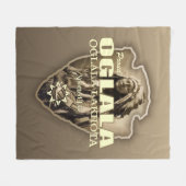 Oglala Lakota (pijlpunt) Fleece Deken (Voorkant (Horizontaal))