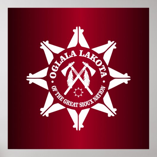 Oglala Lakota Poster (Voorkant)