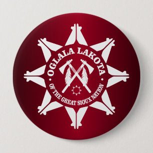 Oglala Lakota Ronde Button 4,0 Cm