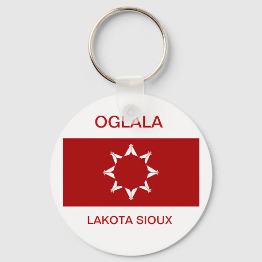 OGLALA LAKOTA SIOUX SLEUTELHANGER (Voorkant)