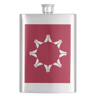 Oglala Lakota Sioux-vlag Flacon