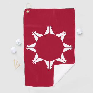 Oglala Lakota Sioux-vlag Golfhanddoek