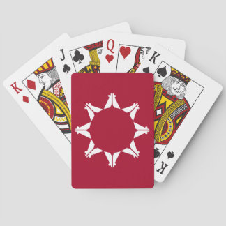 Oglala Lakota Sioux-vlag Pokerkaarten