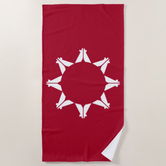 Oglala Lakota Sioux-vlag Strandlaken