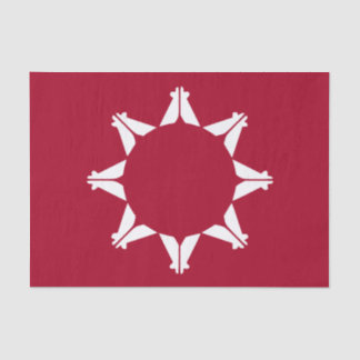 Oglala Lakota Sioux-vlag Tissuepapier