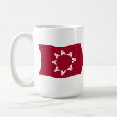 Oglala Lakota Vlag Mokka Koffiemok (Links)