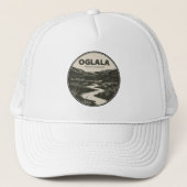 Oglala National Grassland Nebraska Stream Trucker Pet (Voorkant)