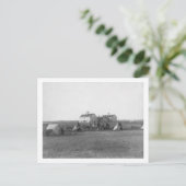 Oglala Tipi voor de Amerikaanse School voor Indiër Briefkaart (Staand voorkant)