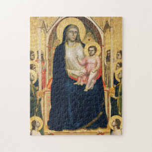 Ognissanti Madonna, Giotto, 1306-1310 Legpuzzel