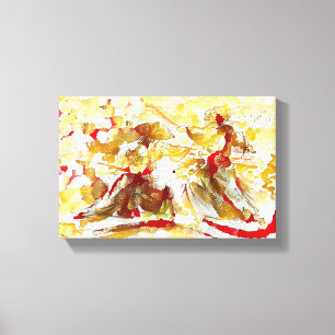 Ogonshoku Ikkiuchi door NFT-ambachtslieden Canvas Afdruk