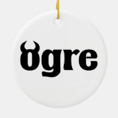 Ogre Keramisch Ornament (Achterkant)