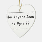 Ogre Keramisch Ornament (Links)