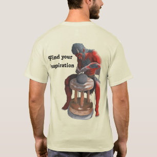 Ogre maakt Japans Pottery Fantasy Art Shirt