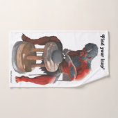 Ogre maken Japanse Pottery Fantasy Badhanddoeken Bad Handdoek (Handdoek)